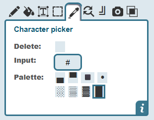 character picker